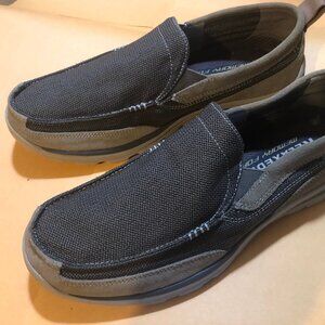 Skechers Men's Relaxed Fit Superior Milford Slip On Comfort Shoes 64365 Size 10